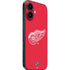 NHL Detroit Red Wings Solid Background iPhone 16 Plus Skin