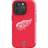 NHL Detroit Red Wings Solid Background iPhone 16 Pro Impact Case