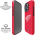 NHL Detroit Red Wings Solid Background iPhone 16 Pro Magsafe Impact Case