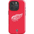 NHL Detroit Red Wings Solid Background iPhone 16 Pro Max Impact Case