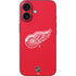 NHL Detroit Red Wings Solid Background iPhone 16 Skin