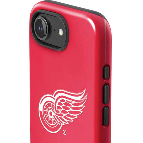 NHL Detroit Red Wings Solid Background iPhone 16e Impact Case