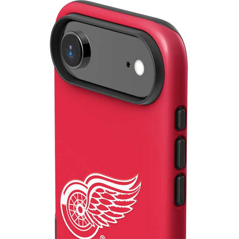 NHL Detroit Red Wings Solid Background iPhone 17 Air Impact Case