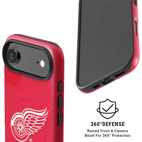 NHL Detroit Red Wings Solid Background iPhone 17 Air Magsafe Impact Case