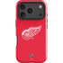 NHL Detroit Red Wings Solid Background iPhone 17 Pro Impact Case