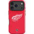 NHL Detroit Red Wings Solid Background iPhone 17 Pro Max Impact Case