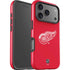 NHL Detroit Red Wings Solid Background iPhone 17 Pro Max Impact Case