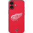 NHL Detroit Red Wings Solid Background iPhone 17 Skin