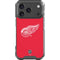 NHL Detroit Red Wings Solid Background iPhone 18 Pro Clear Case