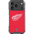 NHL Detroit Red Wings Solid Background iPhone 18 Pro Clear Case