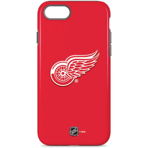 NHL Detroit Red Wings Solid Background iPhone Cases