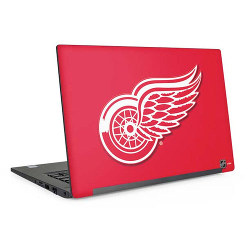 NHL Detroit Red Wings Solid Background Dell Latitude Skin