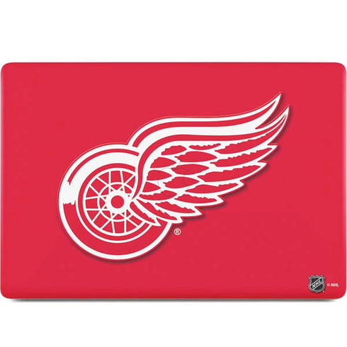 NHL Detroit Red Wings Solid Background MacBook Skins