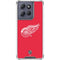 NHL Detroit Red Wings Solid Background Moto G 5G (2025) Clear Case