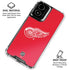 NHL Detroit Red Wings Solid Background Moto G Power 5G (2024) Clear Case
