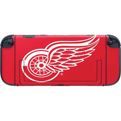 NHL Detroit Red Wings Solid Background Nintendo Switch 2 (2025) with Joy-Con Skin