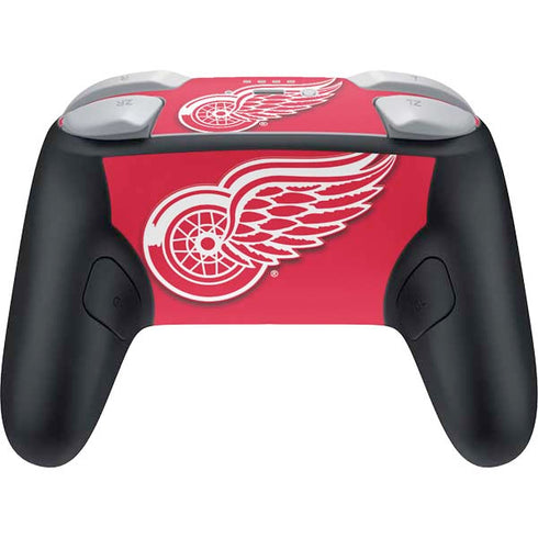NHL Detroit Red Wings Solid Background Nintendo Switch 2 (2025) Pro Controller Skin