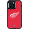 NHL Detroit Red Wings Solid Background Otterbox Defender iPhone Skin