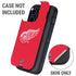 NHL Detroit Red Wings Solid Background Otterbox Defender iPhone Skin