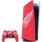 NHL Detroit Red Wings Solid Background PlayStation PS5 Skins