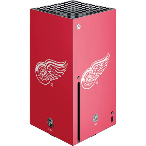 NHL Detroit Red Wings Solid Background Xbox Series X Skins