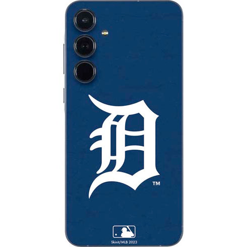 MLB Detroit Tigers - Solid Distressed Galaxy A35 5G Skin