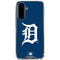 MLB Detroit Tigers - Solid Distressed Galaxy A36 5G Clear Case