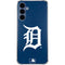MLB Detroit Tigers - Solid Distressed Galaxy A55 5G Clear Case