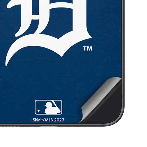 MLB Detroit Tigers - Solid Distressed Galaxy S24 Skin