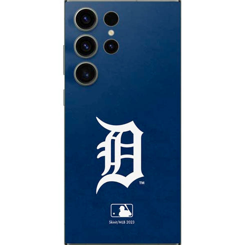 MLB Detroit Tigers - Solid Distressed Galaxy S25 Ultra Skin