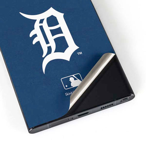 MLB Detroit Tigers - Solid Distressed Galaxy S25 Ultra Skin