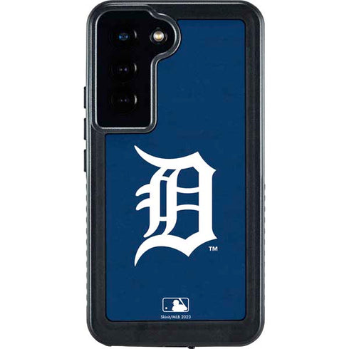 MLB Detroit Tigers - Solid Distressed Galaxy S24 Waterproof Case