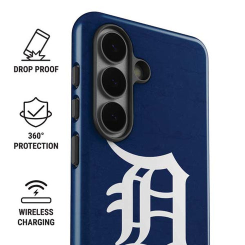 MLB Detroit Tigers - Solid Distressed Galaxy S26 Plus Impact Case