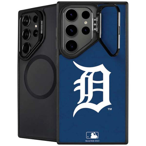 MLB Detroit Tigers - Solid Distressed Galaxy S26 Ultra Kickstand Case