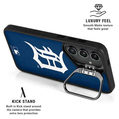 MLB Detroit Tigers - Solid Distressed Galaxy S26 Ultra Kickstand Case