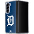 MLB Detroit Tigers - Solid Distressed Galaxy Z Fold5 5G Clear Case