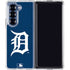 MLB Detroit Tigers - Solid Distressed Galaxy Z Fold6 Clear Case