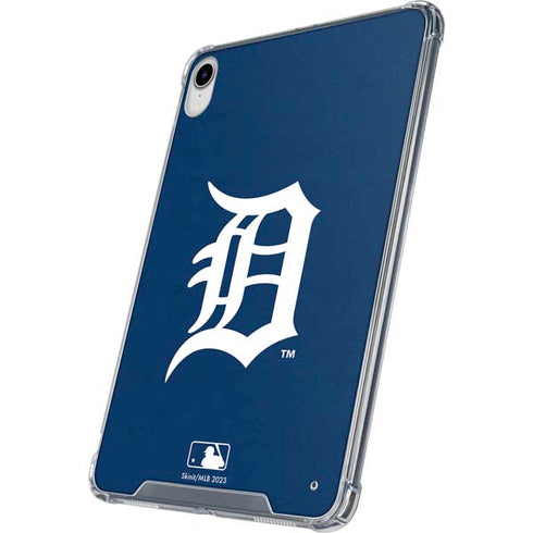MLB Detroit Tigers - Solid Distressed iPad 11th Gen (2025) Clear Case