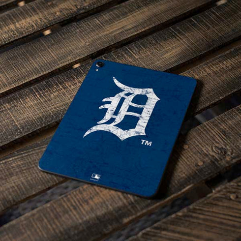 MLB Detroit Tigers - Solid Distressed Apple iPad Pro Skin