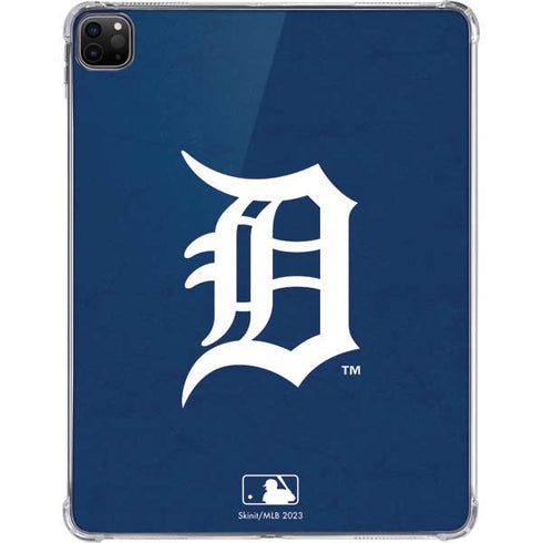 MLB Detroit Tigers - Solid Distressed iPad Pro 11in (2024) Clear Case
