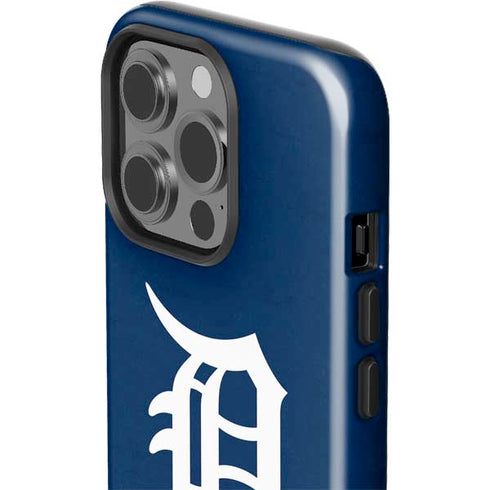 MLB Detroit Tigers - Solid Distressed iPhone 15 Pro Impact Case