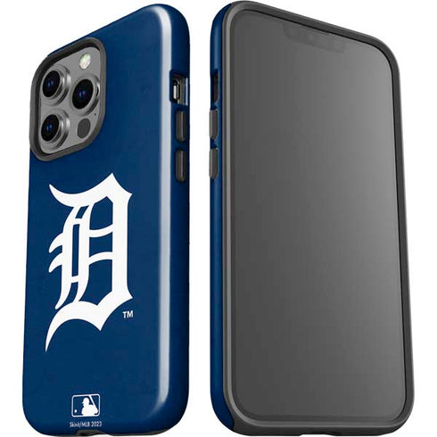 MLB Detroit Tigers - Solid Distressed iPhone 15 Pro Impact Case