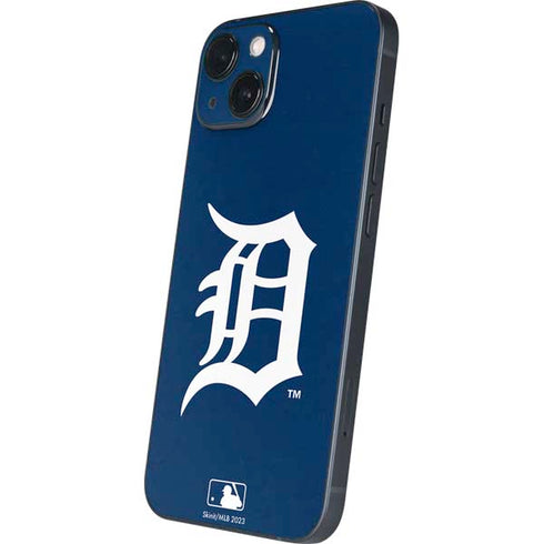 MLB Detroit Tigers - Solid Distressed iPhone 15 Skin