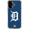MLB Detroit Tigers - Solid Distressed iPhone 16 Plus Clear Case