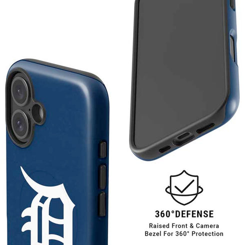 MLB Detroit Tigers - Solid Distressed iPhone 16 Plus Magsafe Impact Case