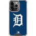 MLB Detroit Tigers - Solid Distressed iPhone 16 Pro Max Clear Case