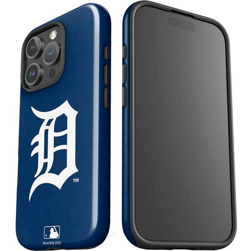 MLB Detroit Tigers - Solid Distressed iPhone 16 Pro Max Impact Case