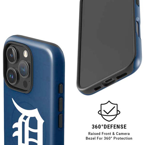 MLB Detroit Tigers - Solid Distressed iPhone 16 Pro Max Magsafe Impact Case