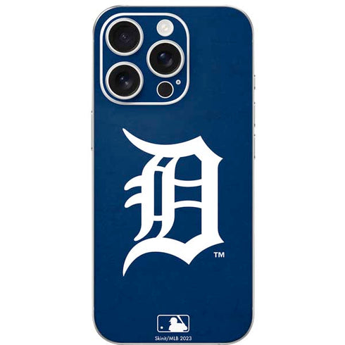 MLB Detroit Tigers - Solid Distressed iPhone 16 Pro Skin
