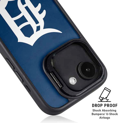 MLB Detroit Tigers - Solid Distressed iPhone 16e Kickstand Case